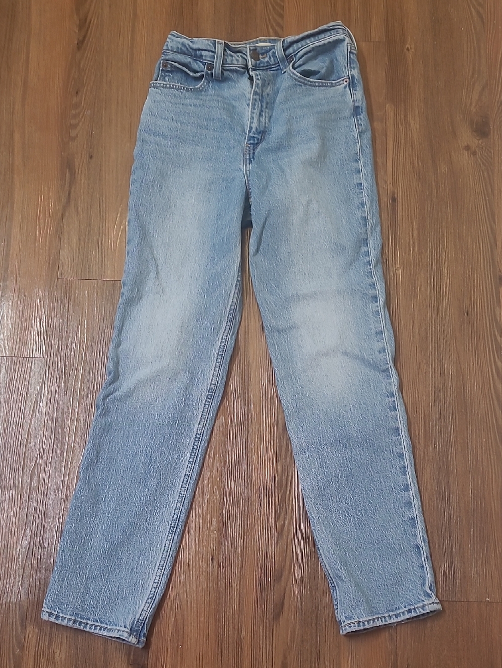 Levi's Vintage-Inspired Light Blue Straight-Leg Jeans